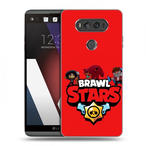 Дизайнерский пластиковый чехол для LG V20 Brawl Stars