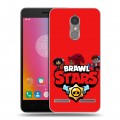 Дизайнерский силиконовый чехол для Lenovo K6 Brawl Stars