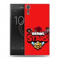 Дизайнерский пластиковый чехол для Sony Xperia XZs Brawl Stars