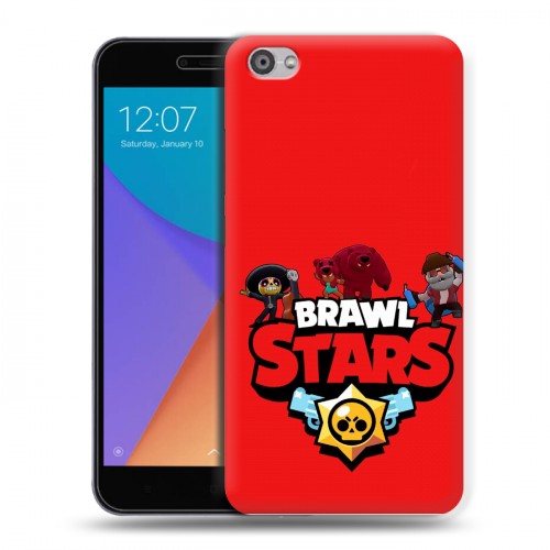 Дизайнерский пластиковый чехол для Xiaomi RedMi Note 5A Brawl Stars