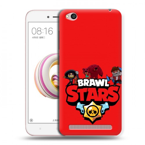 Дизайнерский пластиковый чехол для Xiaomi RedMi 5A Brawl Stars