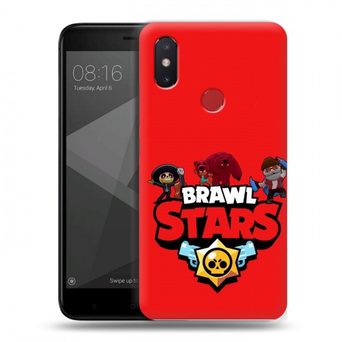 Дизайнерский пластиковый чехол для Xiaomi Mi8 SE Brawl Stars