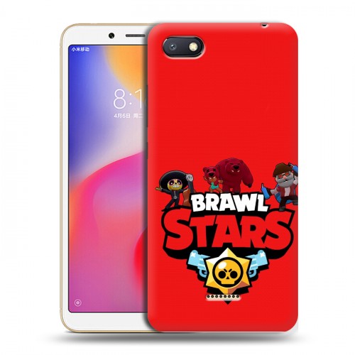 Дизайнерский пластиковый чехол для Xiaomi RedMi 6A Brawl Stars