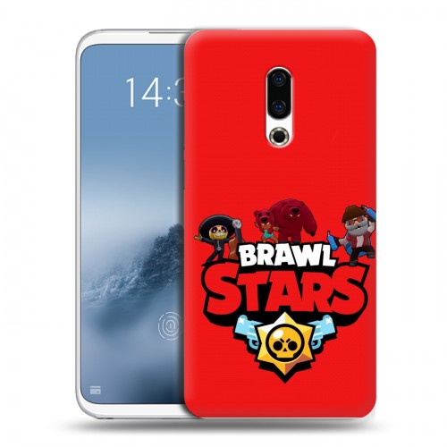 Дизайнерский пластиковый чехол для Meizu 16th Plus Brawl Stars