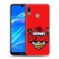 Дизайнерский пластиковый чехол для Huawei Y6 (2019) Brawl Stars