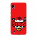 Дизайнерский пластиковый чехол для Samsung Galaxy A10 Brawl Stars