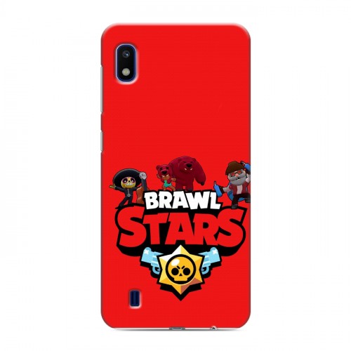 Дизайнерский пластиковый чехол для Samsung Galaxy A10 Brawl Stars