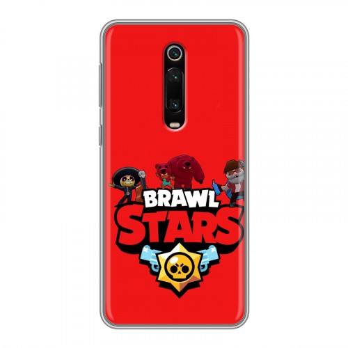 Дизайнерский силиконовый чехол для Xiaomi RedMi K20 Brawl Stars