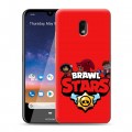 Дизайнерский силиконовый чехол для Nokia 2.2 Brawl Stars