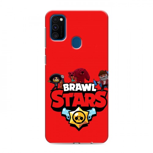 Дизайнерский силиконовый чехол для Samsung Galaxy M30s Brawl Stars