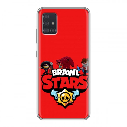 Дизайнерский силиконовый чехол для Samsung Galaxy A51 Brawl Stars