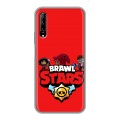 Дизайнерский силиконовый чехол для Huawei Y9s Brawl Stars