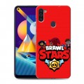 Дизайнерский пластиковый чехол для Samsung Galaxy M11 Brawl Stars