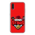 Дизайнерский силиконовый чехол для Samsung Galaxy M01 Brawl Stars