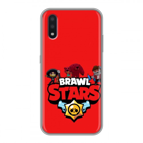 Дизайнерский силиконовый чехол для Samsung Galaxy M01 Brawl Stars