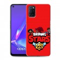 Дизайнерский пластиковый чехол для OPPO A52 Brawl Stars