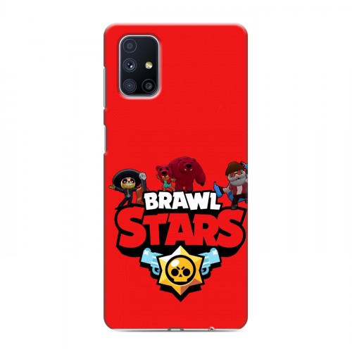 Дизайнерский пластиковый чехол для Samsung Galaxy M51 Brawl Stars