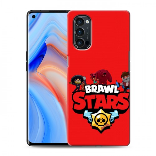 Дизайнерский пластиковый чехол для OPPO Reno4 Pro Brawl Stars