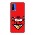 Дизайнерский силиконовый чехол для Xiaomi RedMi 9T Brawl Stars