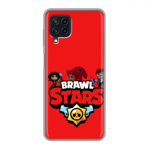 Дизайнерский силиконовый чехол для Samsung Galaxy A22 Brawl Stars