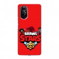 Дизайнерский силиконовый чехол для Huawei Nova 8 Brawl Stars