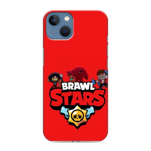 Дизайнерский силиконовый чехол для Iphone 13 Brawl Stars