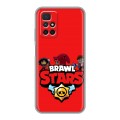 Дизайнерский пластиковый чехол для Xiaomi Redmi 10 Brawl Stars