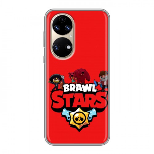 Дизайнерский силиконовый чехол для Huawei P50 Pro Brawl Stars