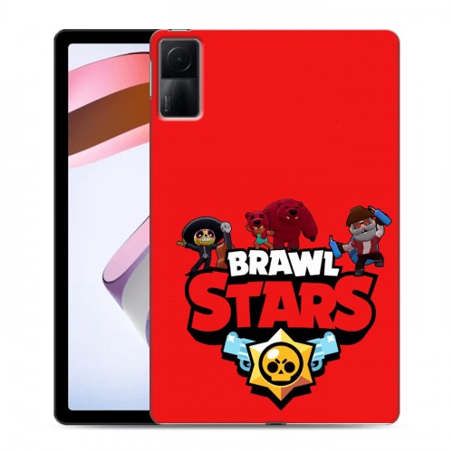 Дизайнерский силиконовый чехол для Xiaomi RedMi Pad Brawl Stars