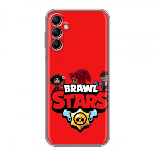 Дизайнерский силиконовый чехол для Samsung Galaxy A14 Brawl Stars