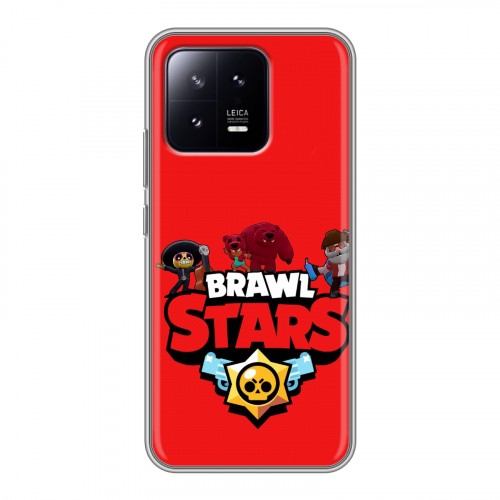 Дизайнерский силиконовый чехол для Xiaomi 13 Brawl Stars