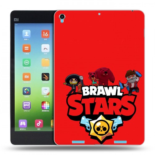 Дизайнерский силиконовый чехол для Xiaomi MiPad Brawl Stars