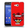 Дизайнерский пластиковый чехол для Sony Xperia E4g Brawl Stars