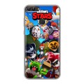 Дизайнерский силиконовый чехол для Huawei P Smart Brawl Stars