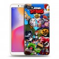 Дизайнерский пластиковый чехол для Xiaomi RedMi 6A Brawl Stars