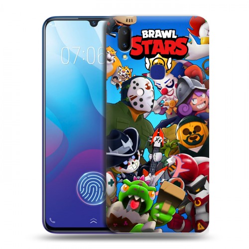 Дизайнерский пластиковый чехол для Vivo V11i Brawl Stars