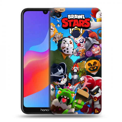 Дизайнерский пластиковый чехол для Huawei Honor 8A Brawl Stars