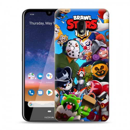 Дизайнерский пластиковый чехол для Nokia 2.2 Brawl Stars