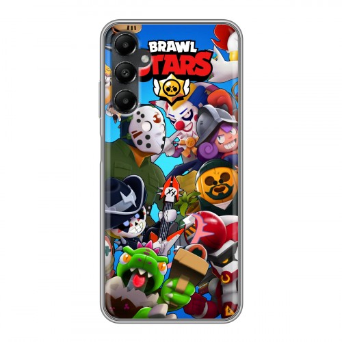 Дизайнерский силиконовый чехол для Samsung Galaxy A05s Brawl Stars