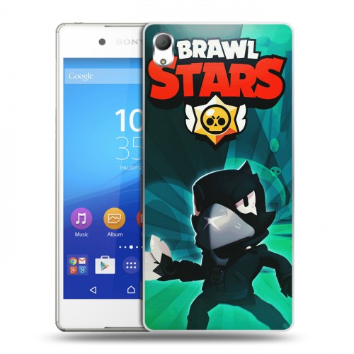 Дизайнерский пластиковый чехол для Sony Xperia Z3+ Brawl Stars