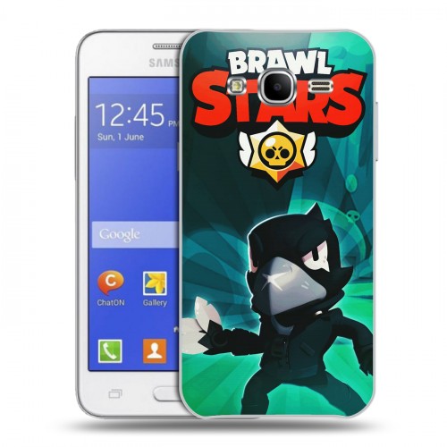 Дизайнерский силиконовый чехол для Samsung Galaxy J7 Brawl Stars