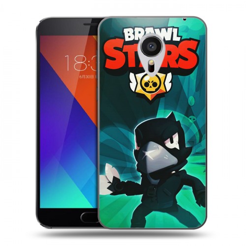 Дизайнерский пластиковый чехол для Meizu MX5 Brawl Stars