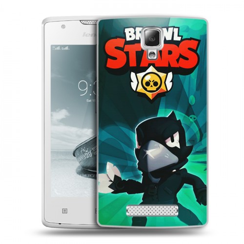 Дизайнерский пластиковый чехол для Lenovo A1000 Brawl Stars