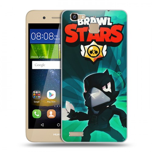 Дизайнерский пластиковый чехол для Huawei GR3 Brawl Stars