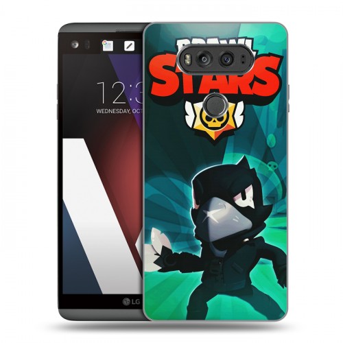 Дизайнерский пластиковый чехол для LG V20 Brawl Stars