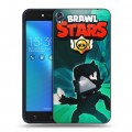 Дизайнерский силиконовый чехол для Asus ZenFone Live Brawl Stars