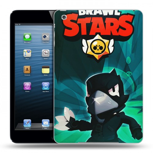 Дизайнерский силиконовый чехол для Ipad Mini Brawl Stars