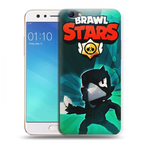 Дизайнерский силиконовый чехол для OPPO F3 Brawl Stars