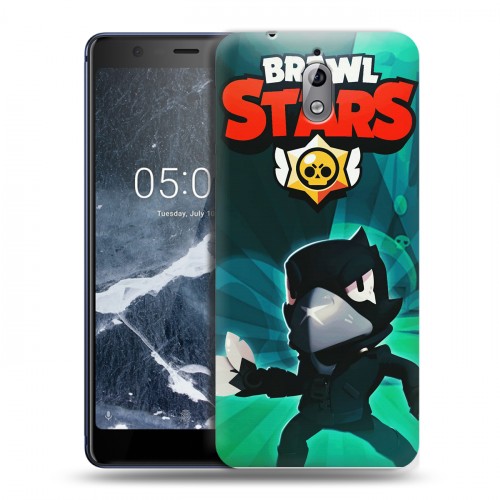 Дизайнерский силиконовый чехол для Nokia 3.1 Brawl Stars