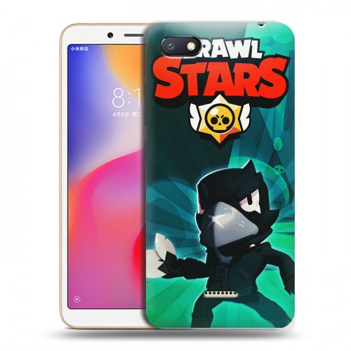 Дизайнерский пластиковый чехол для Xiaomi RedMi 6A Brawl Stars